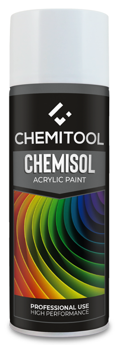 CHEMISOL SPRAY TINTA ACRILICA PRETO PURO RAL9005 400ML